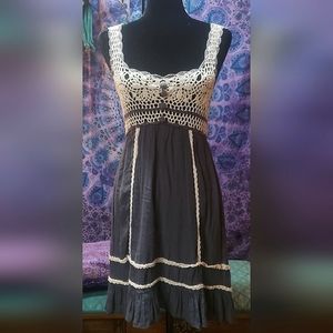 MINE Crotched Dress Sz M